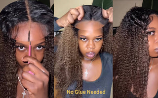 Cover-Glueless Lace Wigs Effortless Styling at Your Fingertips