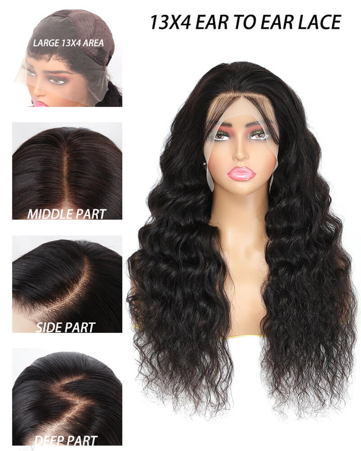 Charmanty Effortless Loose Wave Wig 13x4 Transparent Lace Front with Invisible Knots