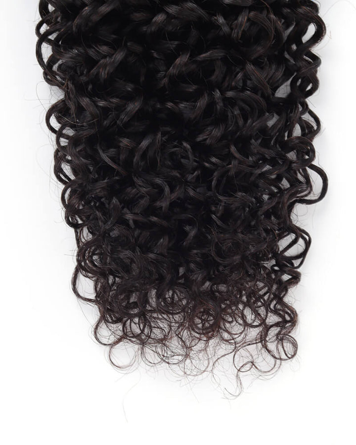 Charmanty Superior Curly Human Hair Weave Natural Color