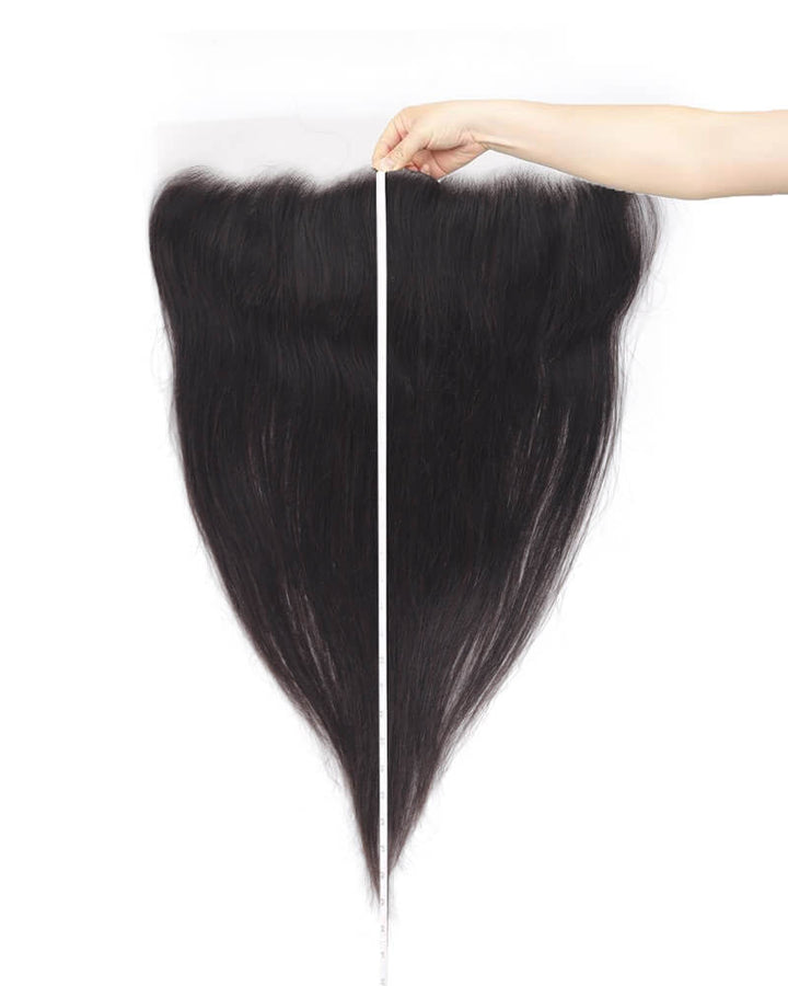 Charmanty Invisible Transparent 13X4 HD Lace Frontal Human Hair Silky Straight