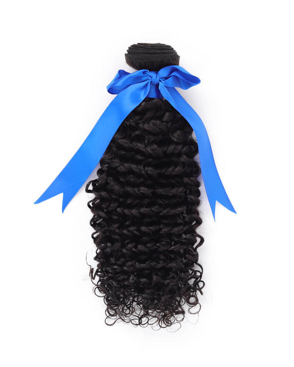 Charmanty Superior Curly Human Hair Weave Natural Color