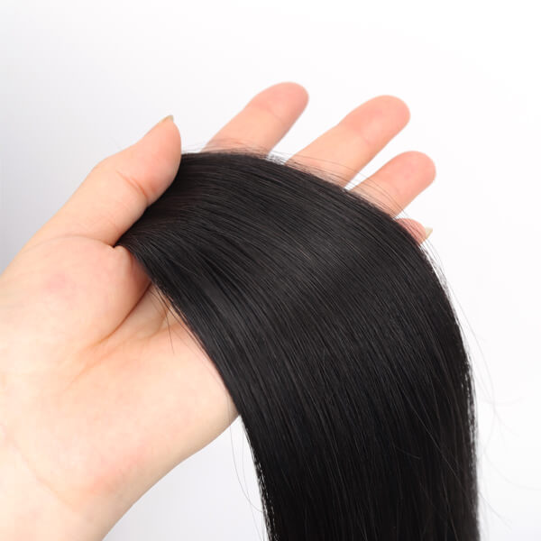 Charmanty Silky Straight Tape in Bundles for Black Hair Invisible