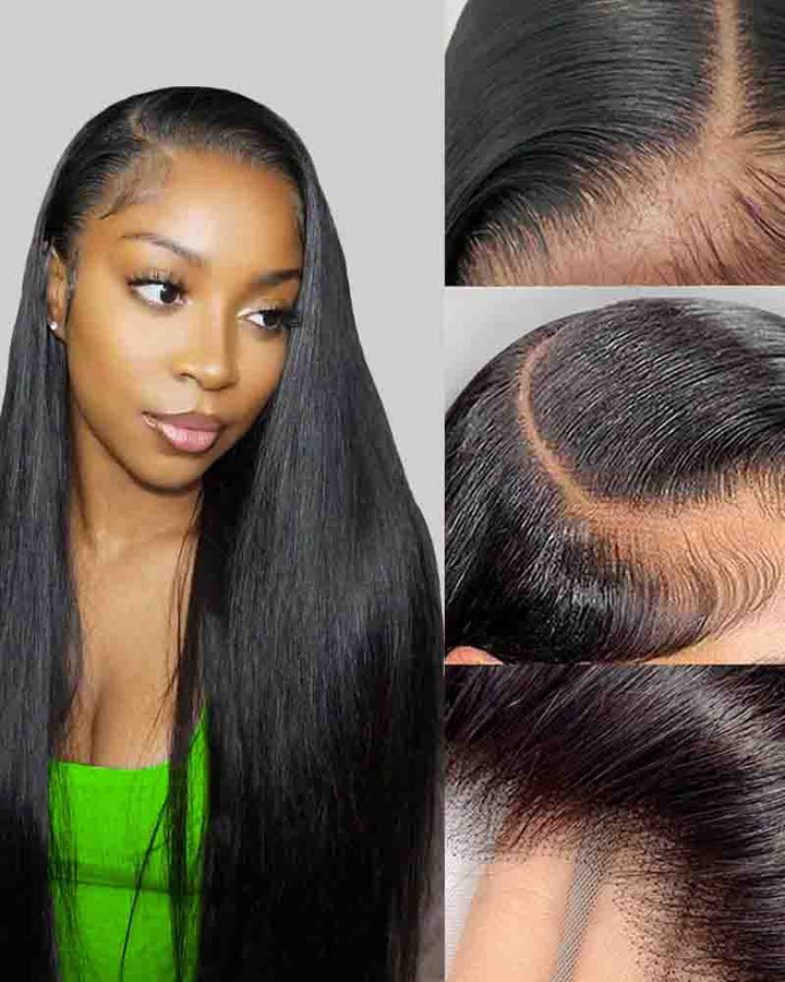 Charmanty Super Natural-looking Kinky Straight Hair Wig Invisible Lace