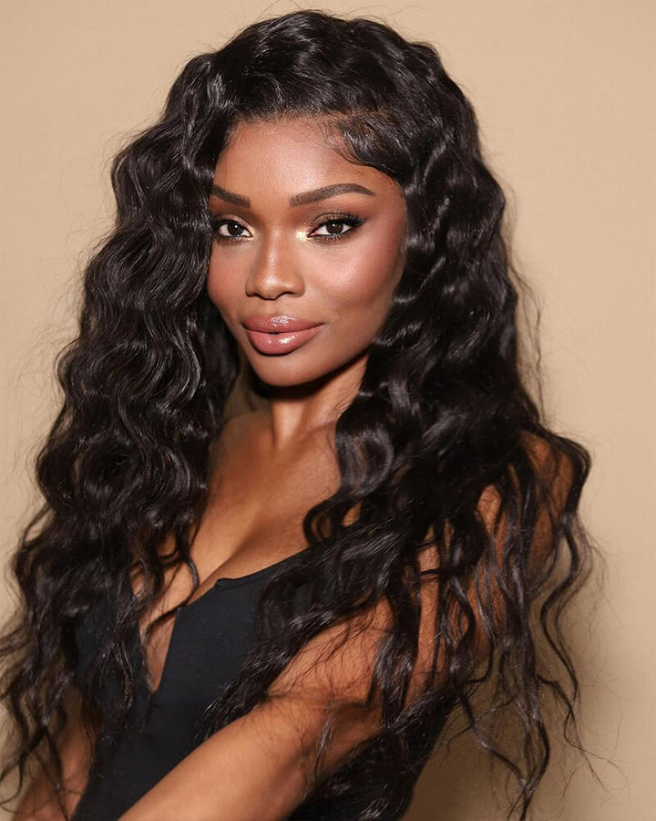 Charmanty Gorgeous Body Wave Wig with 13x4 Natural Melted Lace Human Hair