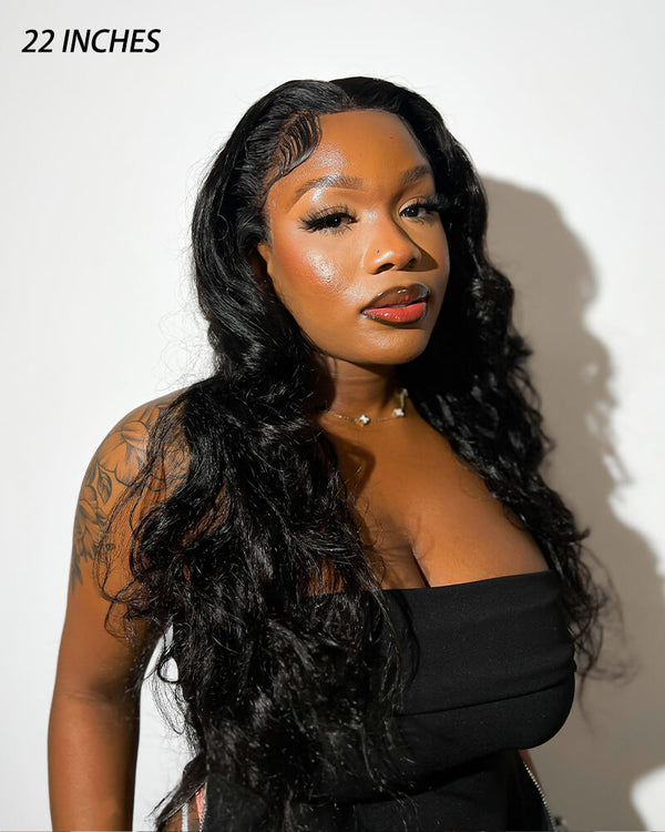 Charmanty Undetectable HD Lace 5X5 Closure Wig Pre Plucked with Baby Hair Body Wave
