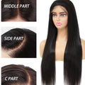 Charmanty Glueless 5x5 HD Lace Wig Human Hair 180% Density Straight
