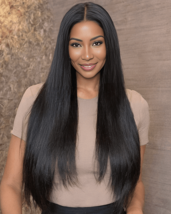 Charmanty Elegant 13x6 Lace Front Wig Natural Melted Lace Real Human Hair