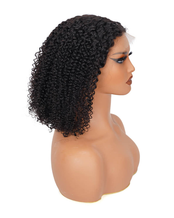 Charmanty Luxurious Curly Kinky Lace Front Wig 13x4 Undetectable HD Lace for Natural Charm