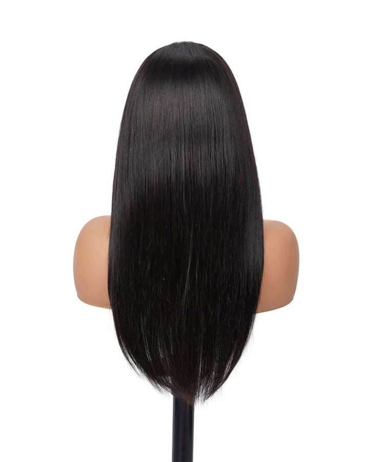 Charmanty Cute Layered Haircut Straight Lace Front Wig with Inner Buckle 13x4 HD Invisible Lace