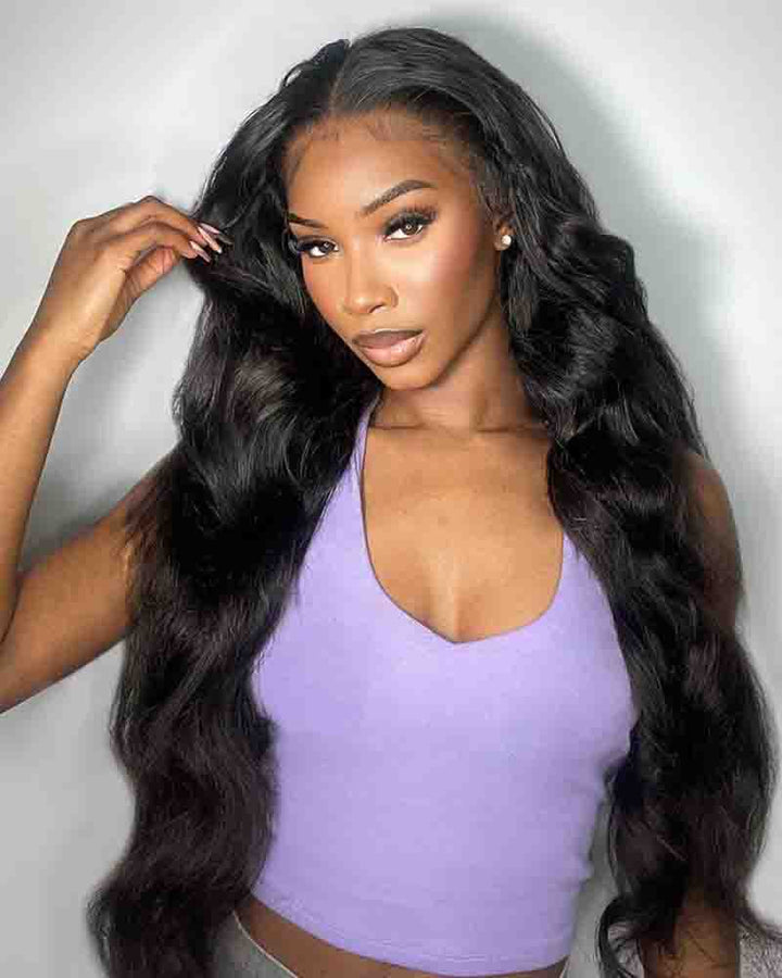 Charmanty Smooth 18 Inch Body Wave Wig 13x4 Frontal Lace