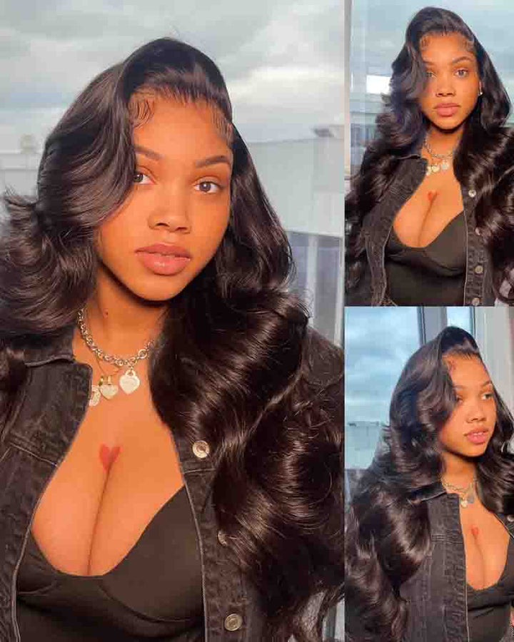 Charmanty Durable 28 Inch Body Wave Wig 13x4 Frontal Lace