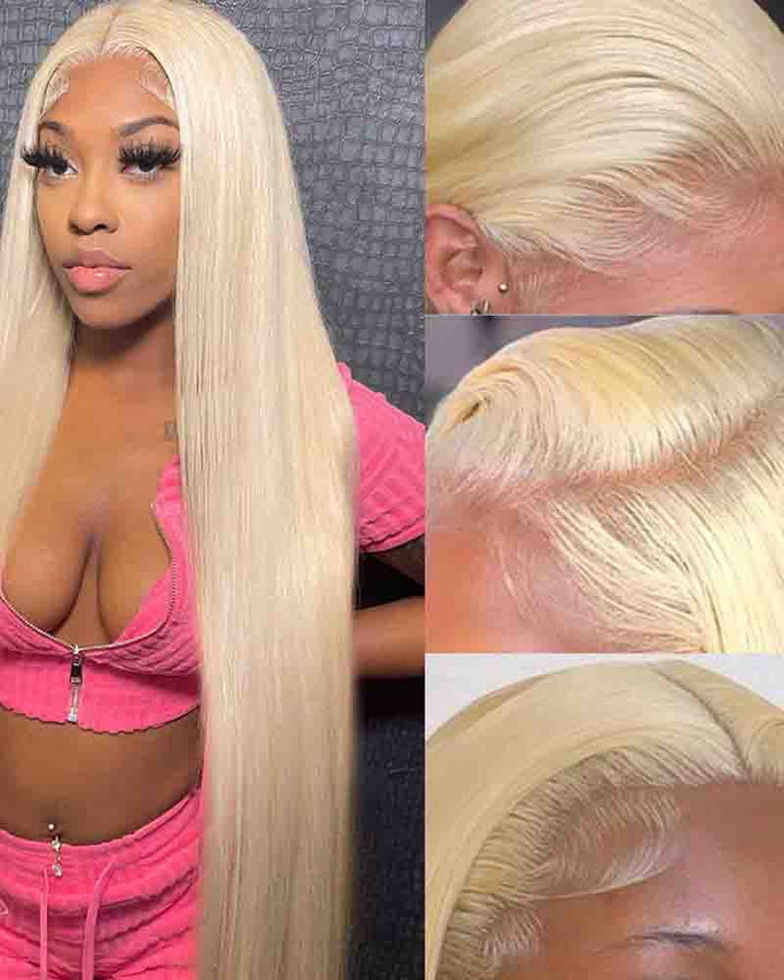 Charmanty Luxurious 613 Straight Wig Human Hair for Black Women