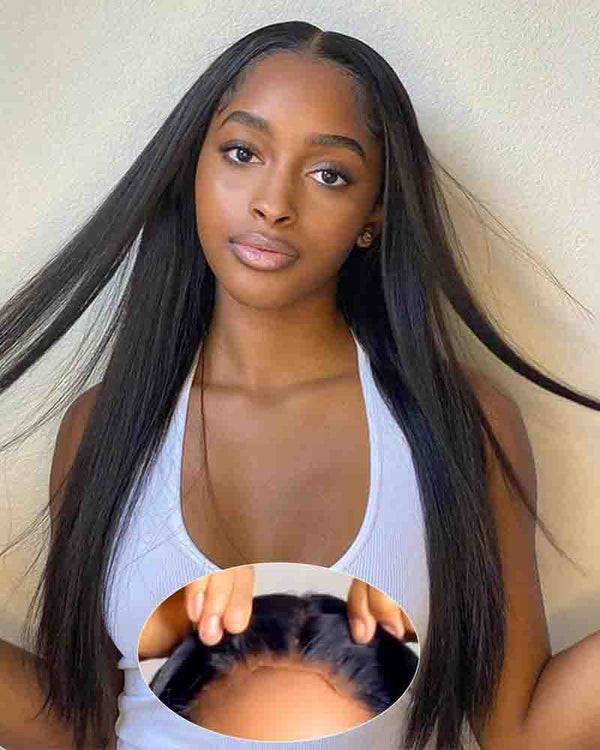 Charmanty Effortless 20 Inch Straight Wig 5x5 Invisible Lace Human Hair