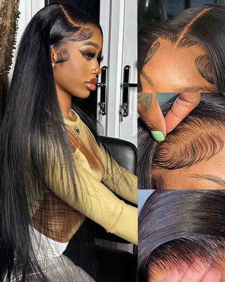 Charmanty Comfortable Straight Lace Front Wigs 13x4 Frontal Lace