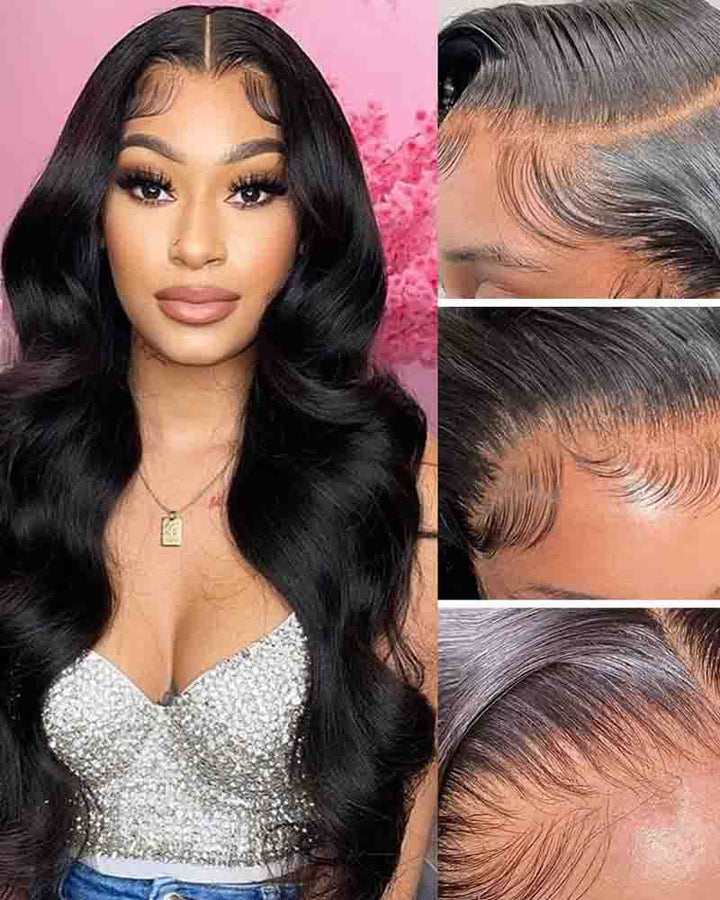 Charmaanty Easy to Manage 30 Inch Body Wave Wig 13x4 Frontal Lace 